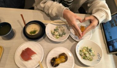 yummy dinner at hama sushi. all hail 100 yen revolving sushi in this time of inflation!