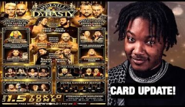 WRESTLE DYNASTY CARD UPDATE!