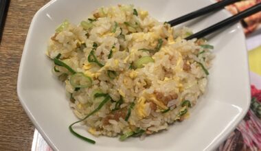 Chahan (Japanese Style Fried Rice)