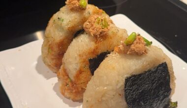 Homemade Spicy Tuna Onigiri 😮‍💨🍙 🔥
