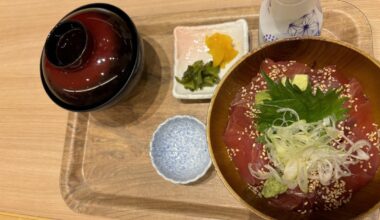 What I ate while in Tokyo!