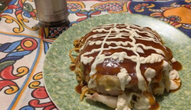 My second go at Okonomiyaki