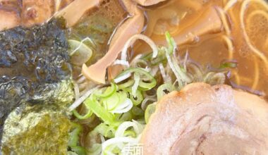 Soul-warming ramen during cold days is the best!