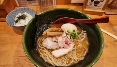 "Yakiago" Shio Ramen