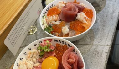 Some food from my latest trip to Japan