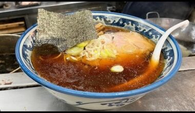 Showa Style Ramen at Marusen in Kanagawa