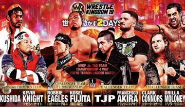 WK19 Jr Tag Title match is now officially a “Tokyo Terror Ladder Match”