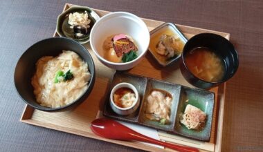 Yuba (湯葉) teishoku in Kiyomizu, Kyoto