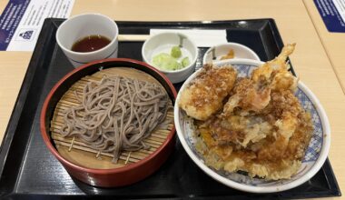First Time in Japan: Tendon & Soba at Haneda – Is Less Sweetness Normal?