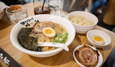 Friends dragged me out to a new local spot for noods