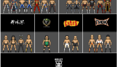 NJPW pixel fan art, updated! [OC]