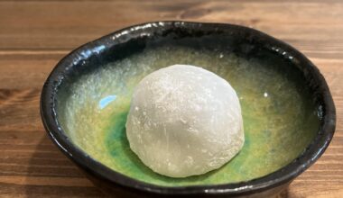 Home made daifuku mochi