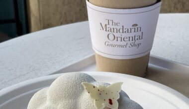 The Kumo Cake from the Mandarin Oriental Gourmet Shop in Nihonbashi