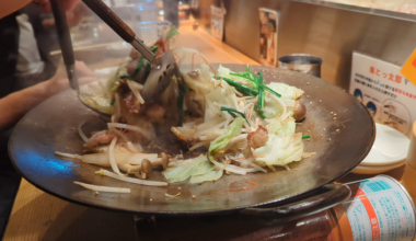 It's called Motsuyaki.