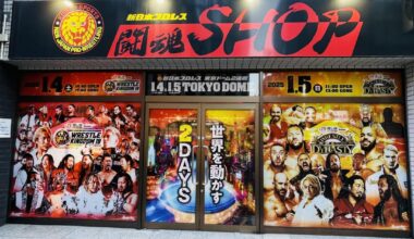Toukon Shop all geared up for Tokyo Dome