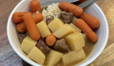 Made my mom's recipe for Japanese beef stew. She always turned the leftovers into curry rice