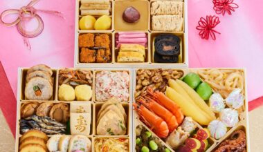 I first time ordered Osechi bento box (new year’s special bento box) for New Year’s Day
