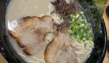 Japanese ramen in Kagoshima