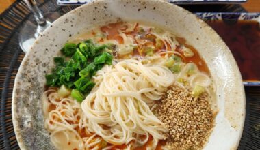 Sesame Miso Somen 🍜