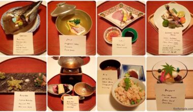 Kyoto kaiseki dinner in the privacy of our room