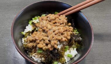 I just ate nattō for the first time and I LOVE IT