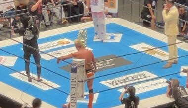 Next challenger for the IWGP WHC