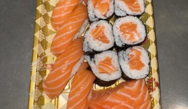 Salmon love set at Ren Sushi in Toronto