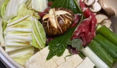 The sukiyaki