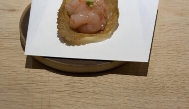 Fancy Tempura at 天ぷら成（masa)