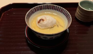 Kaiseki at Tanimoto (*) in Tokyo. One of my favourites.