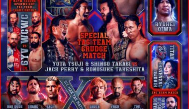 Card for tonight's NJPW Strong Style Evolved 2024, featuring Mercedes Moné vs. Hazuki for the Strong Women's Championship, Gabe Kidd vs. Ryohei Oiwa for the Strong Openweight Championship, LIJ vs. Perry and Takeshita and more