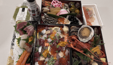 Osechi, Chirashi, Sashimi for New Years