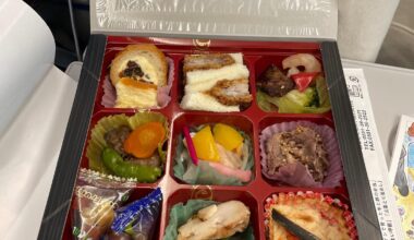 Bento in Shinkansen