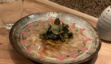 Last night dinner at Roka!