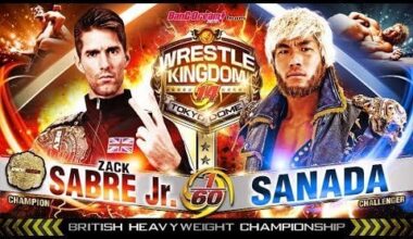 Almost 5 Years Ago: ZSJ vs SANADA for the British Championship at Wrestle Kingdom; Now they fight for the World Championship in Britain on the road to Wrestle Kingdom