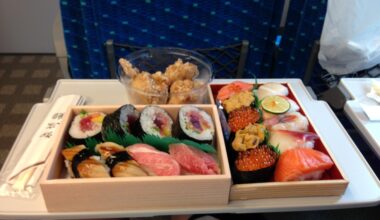 I don’t care what you say, the best part of traveling by Shinkansen isn’t the train, it is all the Ekiben choices.