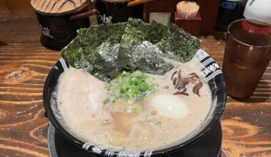 The best tonkotsu ramen I ever had