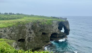 Okinawa on a rainy day
