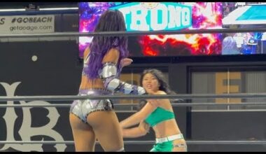 Watch Mercedes Mone vs Hazuki one of the best matches in 2024 so far and watch Mina Shirakawa accept Mercedes mone challenge for the Tokyo dome