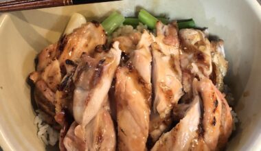 Teriyaki Chicken Don