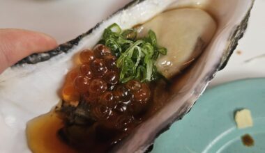 Shellfish, ramen, and sashimi delight