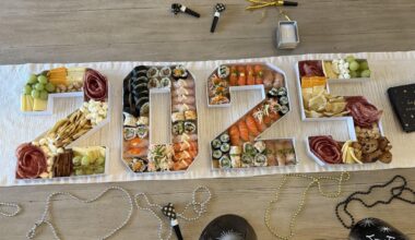 My sushi contribution to the NYE charcuterie board.  🍣