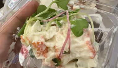 Asiana airline salad