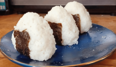 i made onigiri for the first time, how did i do? :D