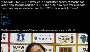 spoiler says he's now a njpw wrestler