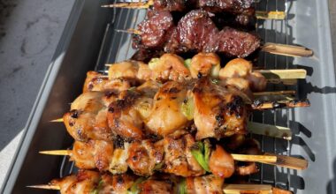 Weekend kushiyaki makes things a little better