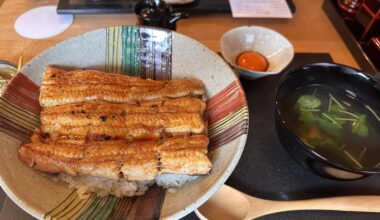Unagi on a recent trip to Tokyo
