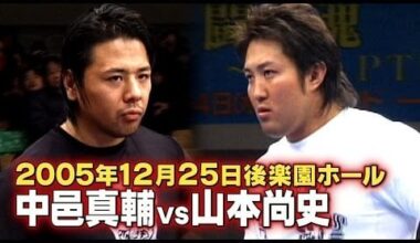 Shinsuke Nakamura vs Naofumi Yamamoto/Yoshitatsu: New Japan Pro Wrestling - NJPW Dream Win, December 25, 2005