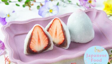 [Seasonal Dessert] Strawberry Mochi (Ichigo Daifuku)