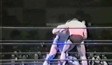 Minoru Suzuki vs Antonio Inoki (1989)